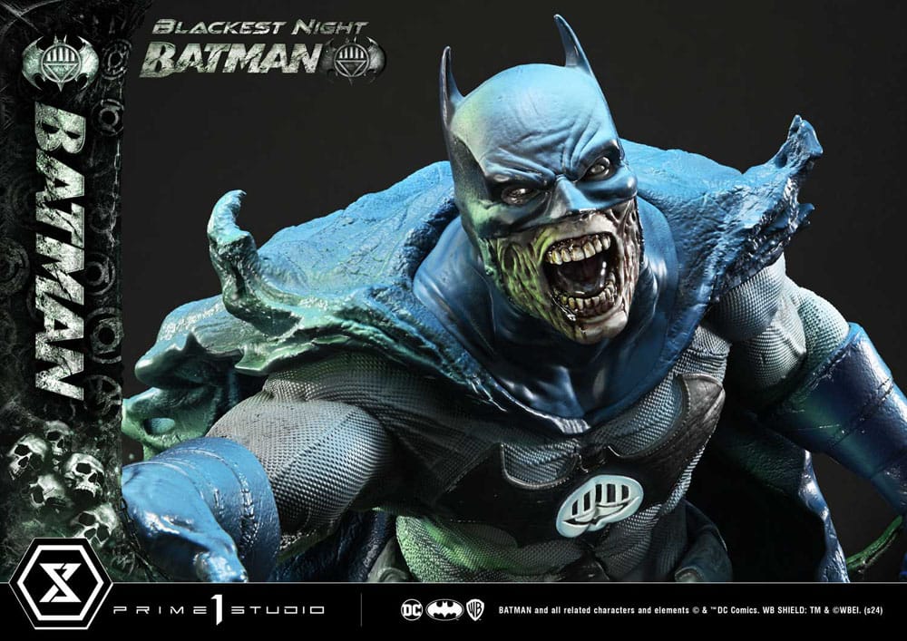 DC Comics - Batman Premium Masterline Series Statue - Batman Blackest Night Version