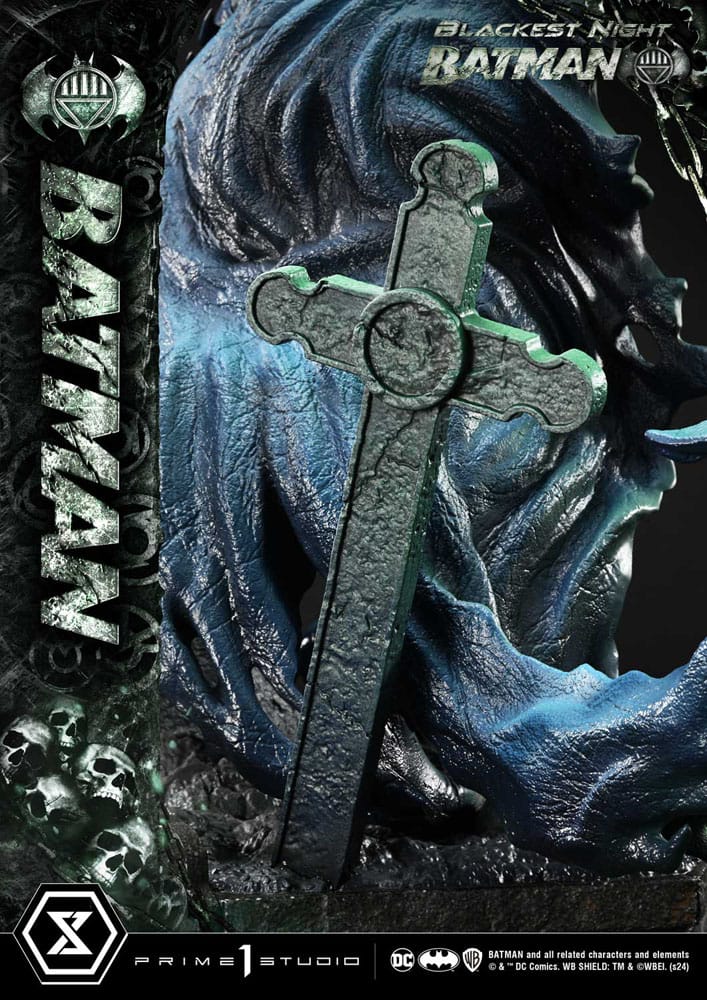 DC Comics - Batman Premium Masterline Series Statue - Batman Blackest Night Version