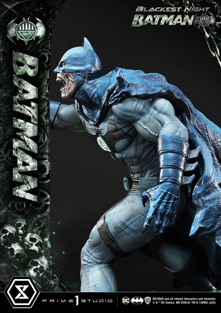 DC Comics - Batman Premium Masterline Series Statue - Batman Blackest Night Version