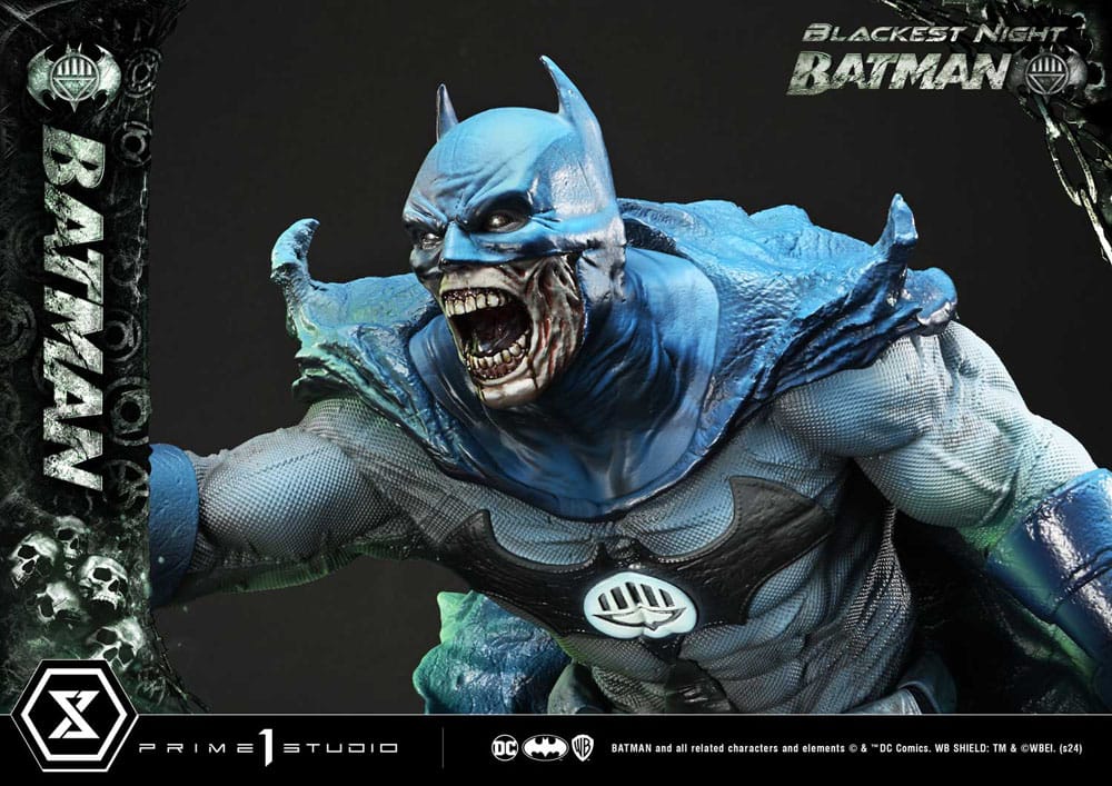 DC Comics - Batman Premium Masterline Series Statue - Batman Blackest Night Version