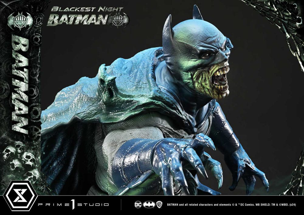 DC Comics - Batman Premium Masterline Series Statue - Batman Blackest Night Version