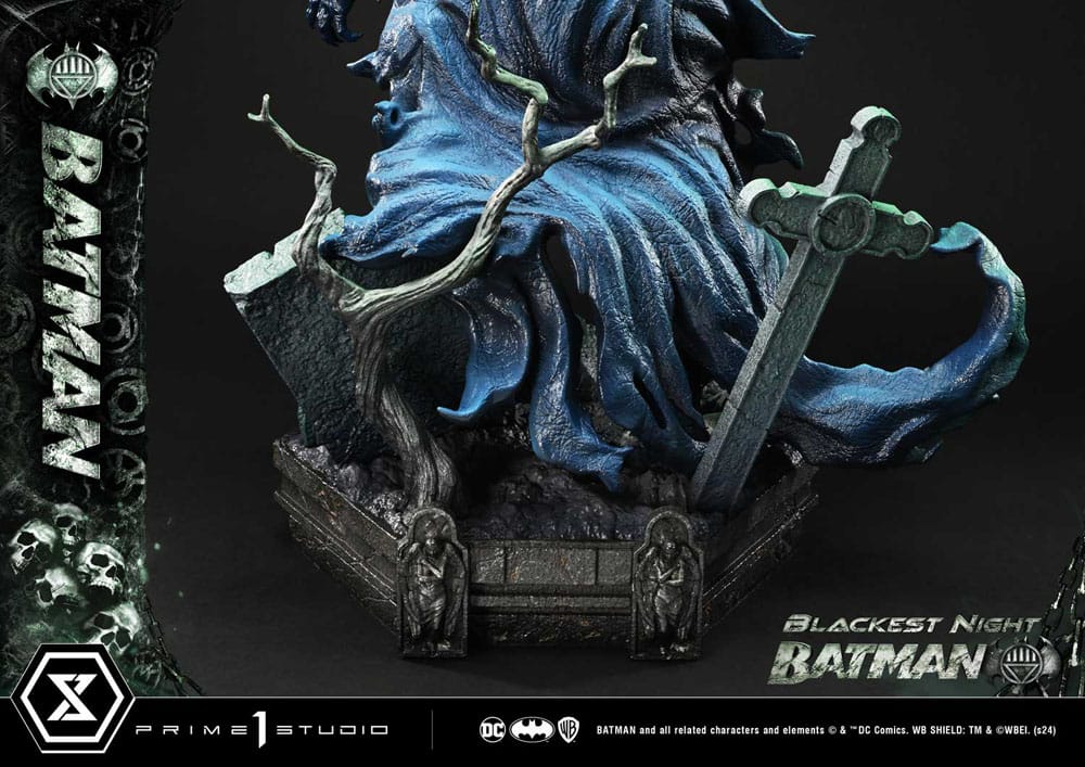 DC Comics - Batman Premium Masterline Series Statue - Batman Blackest Night Version