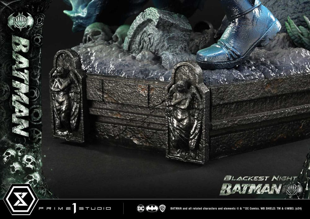 DC Comics - Batman Premium Masterline Series Statue - Batman Blackest Night Version