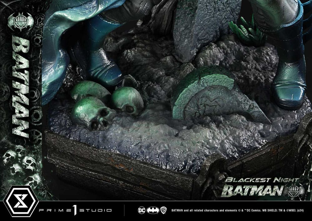 DC Comics - Batman Premium Masterline Series Statue - Batman Blackest Night Version