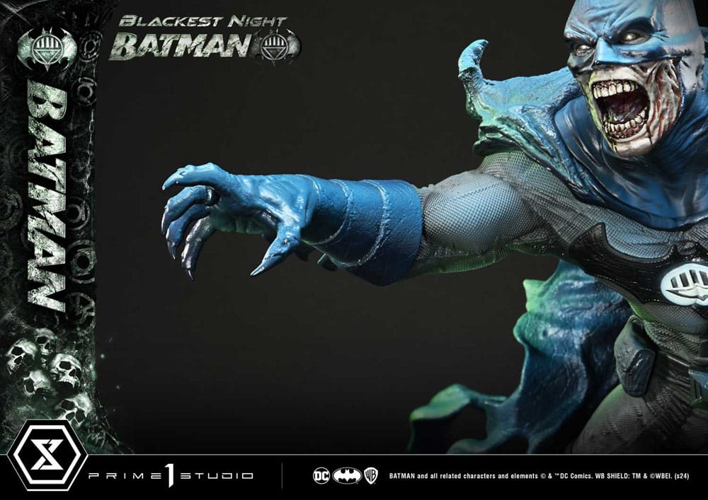 DC Comics - Batman Premium Masterline Series Statue - Batman Blackest Night Version
