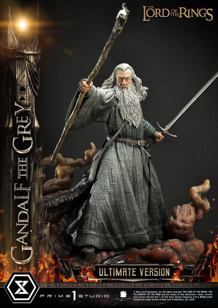 Lord of the Rings - Statue 1/4 - Gandalf the Grey Ultimate Version 81 cm