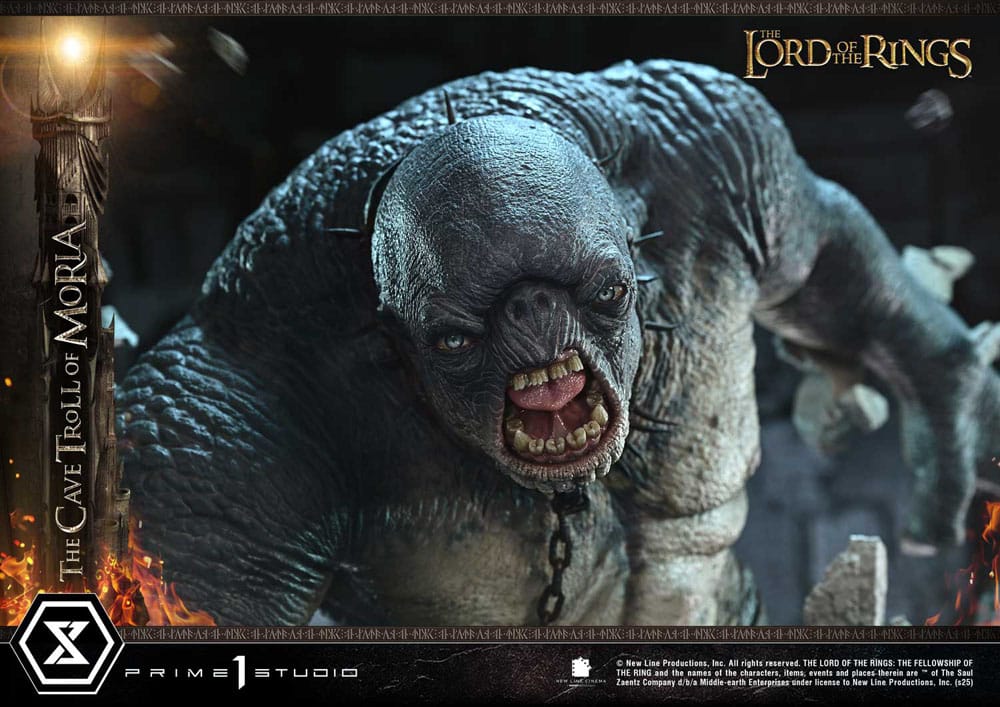 The Lord of the Rings Premium Masterline Series Statue 1/6 Cave Troll of Moria 91 cm