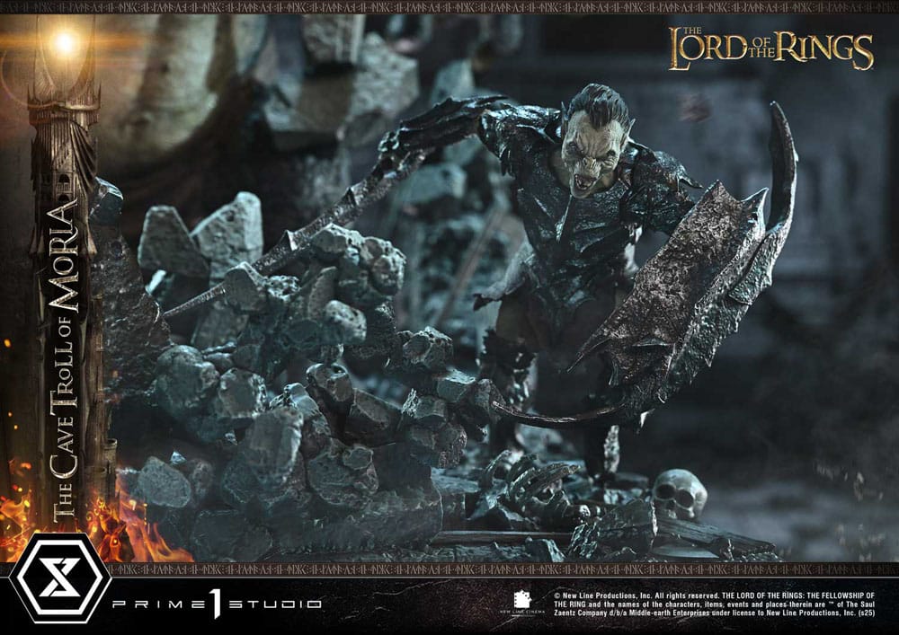 The Lord of the Rings Premium Masterline Series Statue 1/6 Cave Troll of Moria 91 cm