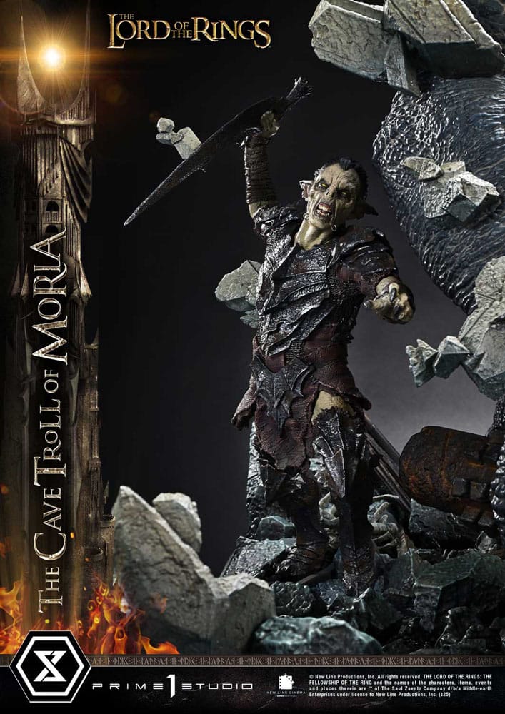 The Lord of the Rings Premium Masterline Series Statue 1/6 Cave Troll of Moria 91 cm