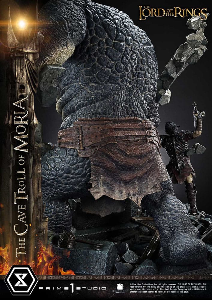 The Lord of the Rings Premium Masterline Series Statue 1/6 Cave Troll of Moria 91 cm