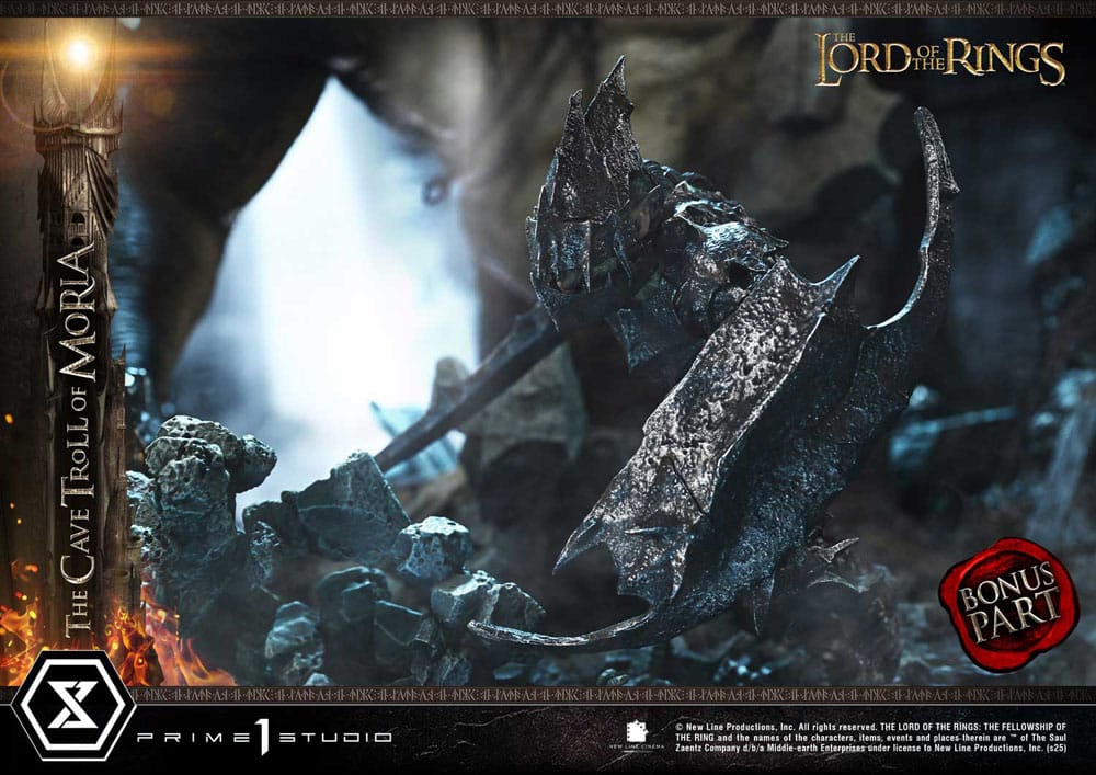 The Lord of the Rings Premium Masterline Series Statue 1/6 Cave Troll of Moria Bonus Version 91 cm