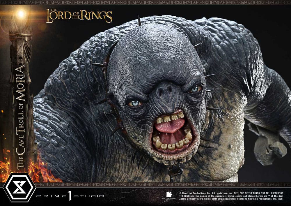 The Lord of the Rings Premium Masterline Series Statue 1/6 Cave Troll of Moria Bonus Version 91 cm