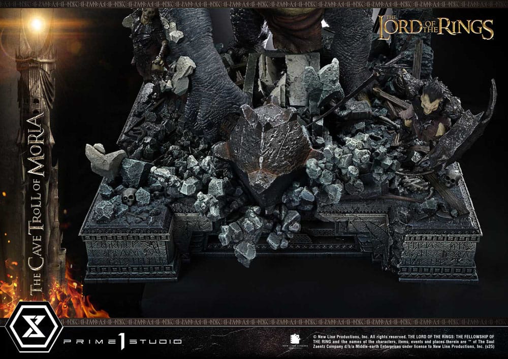 The Lord of the Rings Premium Masterline Series Statue 1/6 Cave Troll of Moria Bonus Version 91 cm