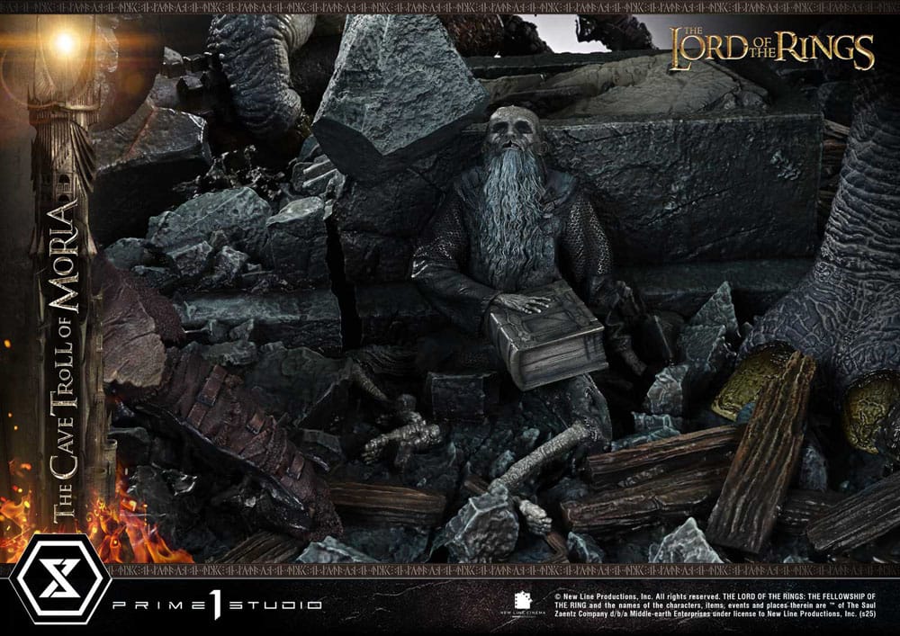The Lord of the Rings Premium Masterline Series Statue 1/6 Cave Troll of Moria Bonus Version 91 cm