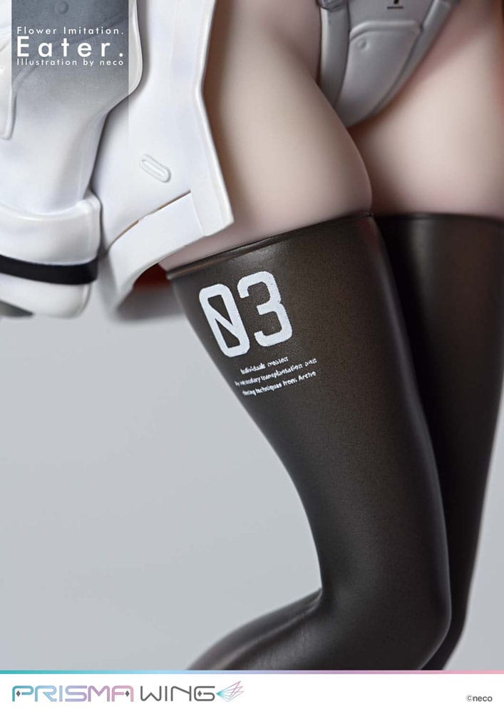 Flower Imitation Prisma Wing PVC Statue 1/7 Eater Illustration by neco 32 cm