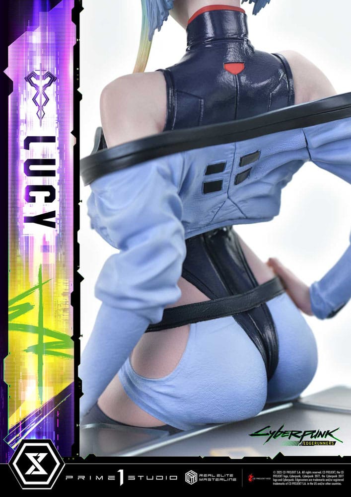 Cyberpunk: Edgerunners Real Elite Masterline Series Statue 1/4 Lucy Deluxe Version 50 cm