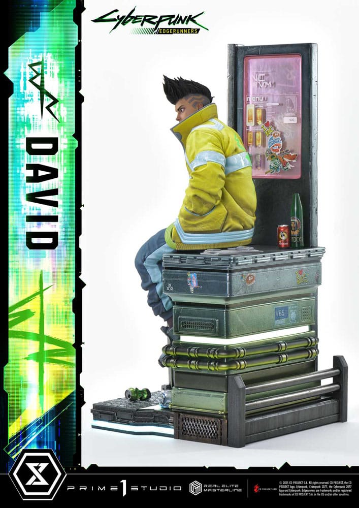 Cyberpunk: Edgerunners Real Elite Masterline Series Statue 1/4 David 58 cm
