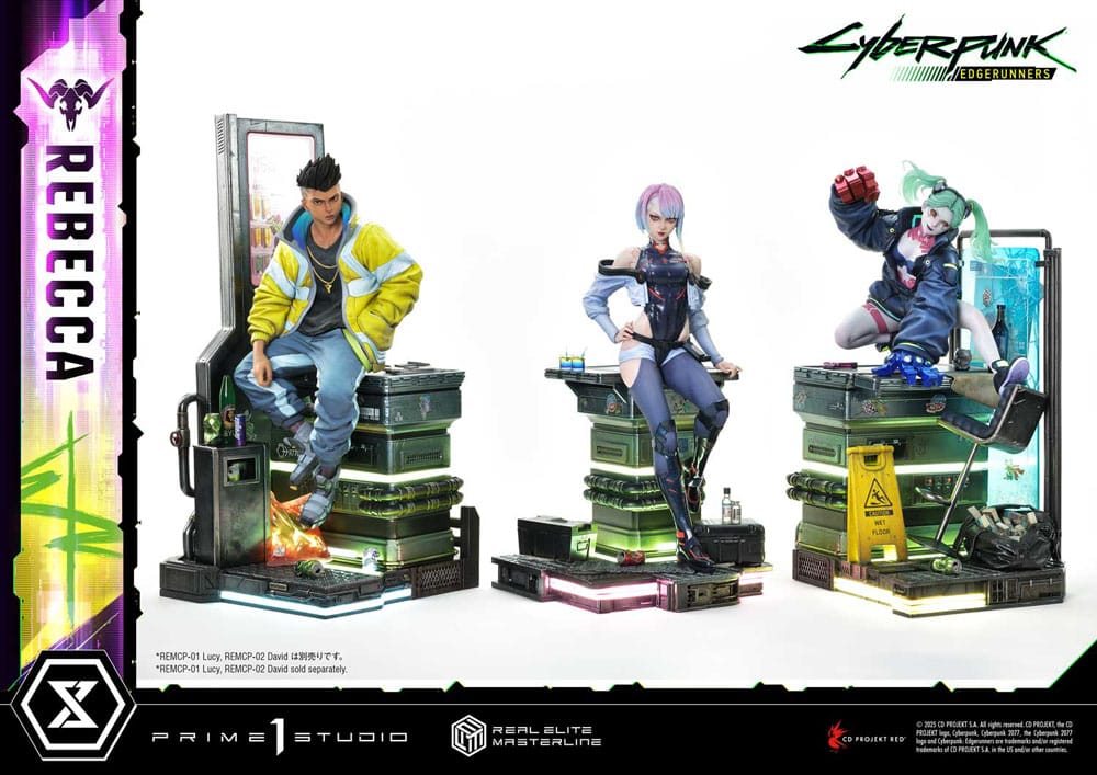 Cyberpunk: Edgerunners Real Elite Masterline Series Statue 1/4 Rebecca 54 cm