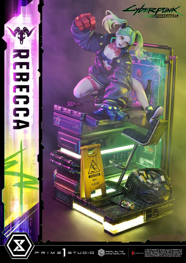 Cyberpunk: Edgerunners Real Elite Masterline Series Statue 1/4 Rebecca 54 cm