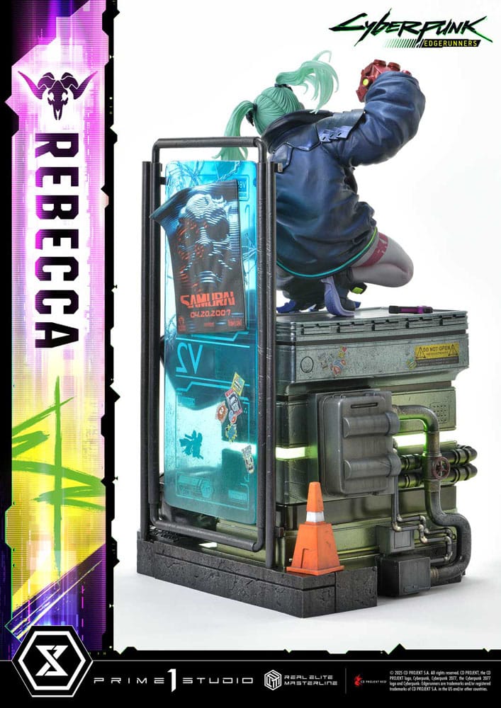Cyberpunk: Edgerunners Real Elite Masterline Series Statue 1/4 Rebecca Deluxe Bonus Version 54 cm