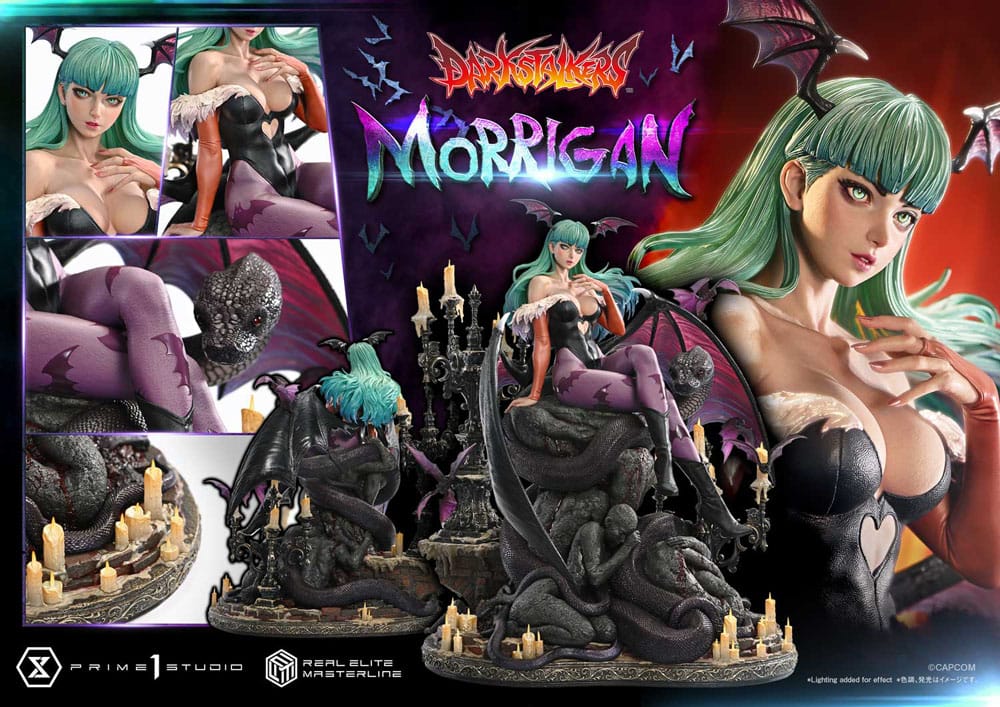 Darkstalkers Real Elite Masterline Series Statue 1/4 Morrigan 55 cm