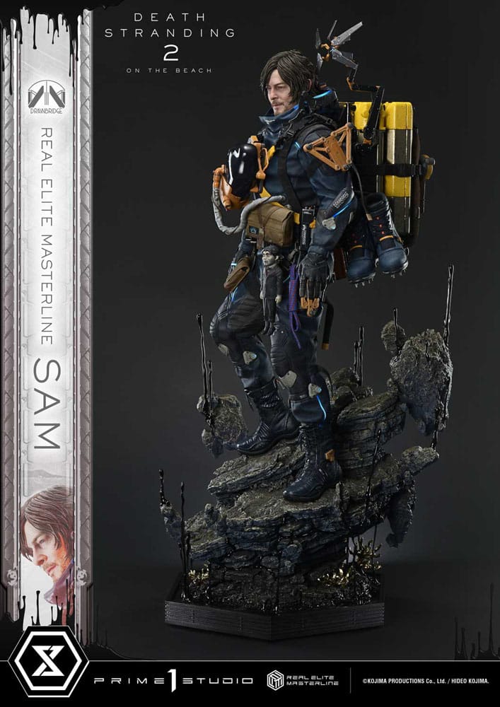 Death Stranding 2: On the Beach Real Elite Masterline Series Statue 1/3 Sam 83 cm