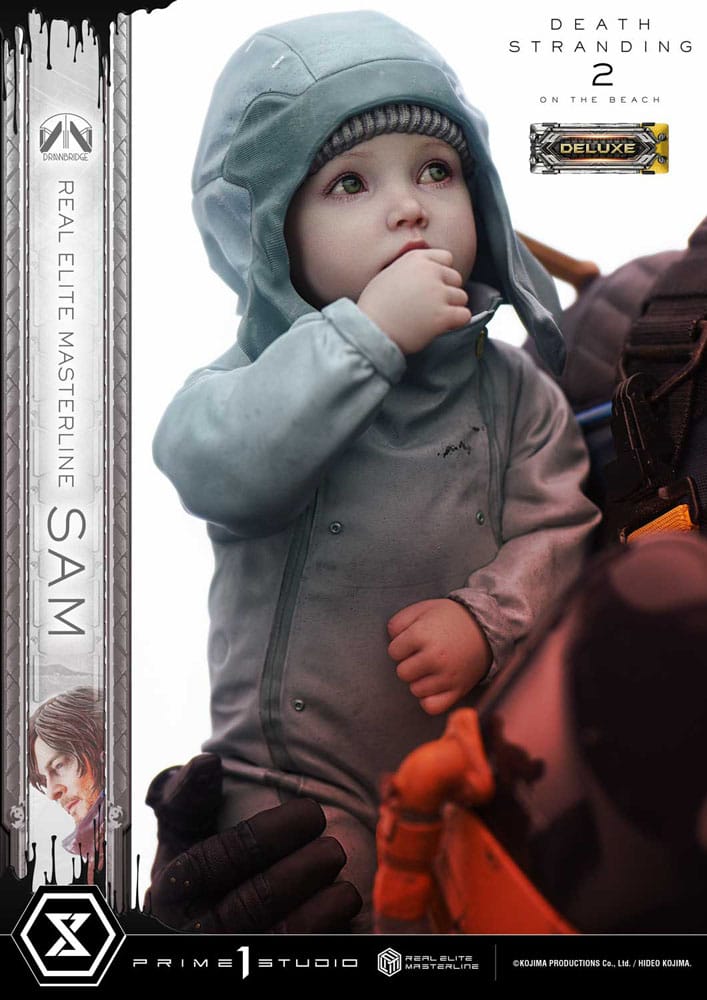 Death Stranding 2: On the Beach Real Elite Masterline Series Statue 1/3 Sam Deluxe Version 83 cm