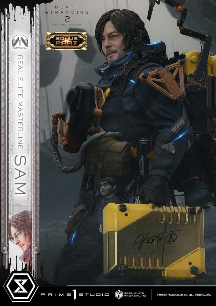 Death Stranding 2: On the Beach Real Elite Masterline Series Statue 1/3 Sam Deluxe Bonus Version 83 cm
