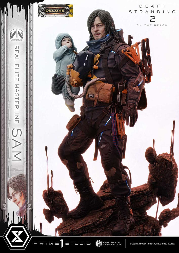 Death Stranding 2: On the Beach Real Elite Masterline Series Statue 1/3 Sam Deluxe Bonus Version 83 cm