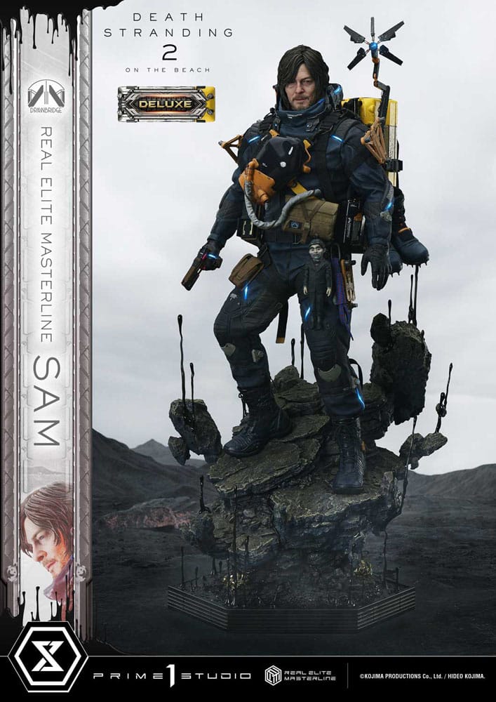 Death Stranding 2: On the Beach Real Elite Masterline Series Statue 1/3 Sam Deluxe Bonus Version 83 cm