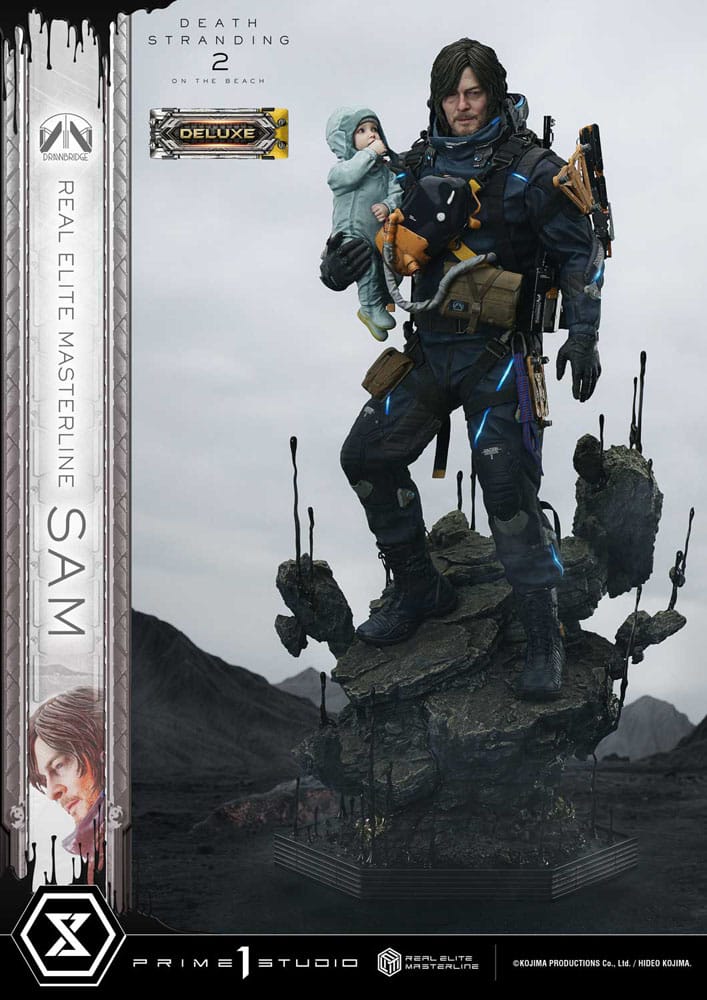 Death Stranding 2: On the Beach Real Elite Masterline Series Statue 1/3 Sam Deluxe Bonus Version 83 cm