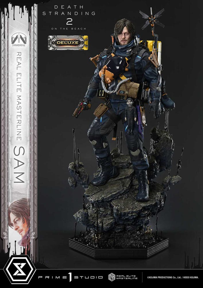 Death Stranding 2: On the Beach Real Elite Masterline Series Statue 1/3 Sam Deluxe Bonus Version 83 cm