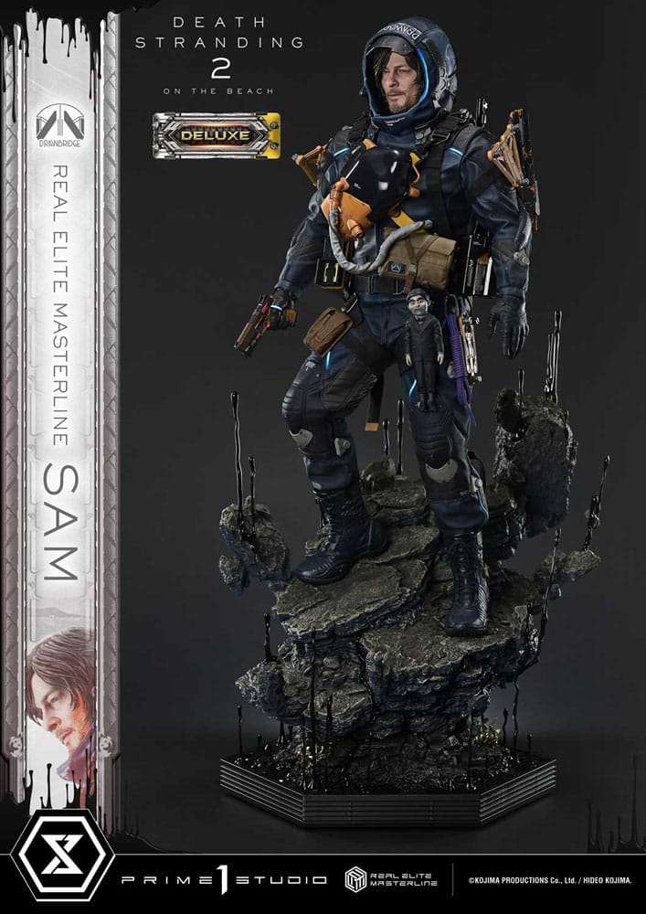 Death Stranding 2: On the Beach Real Elite Masterline Series Statue 1/3 Sam Deluxe Bonus Version 83 cm