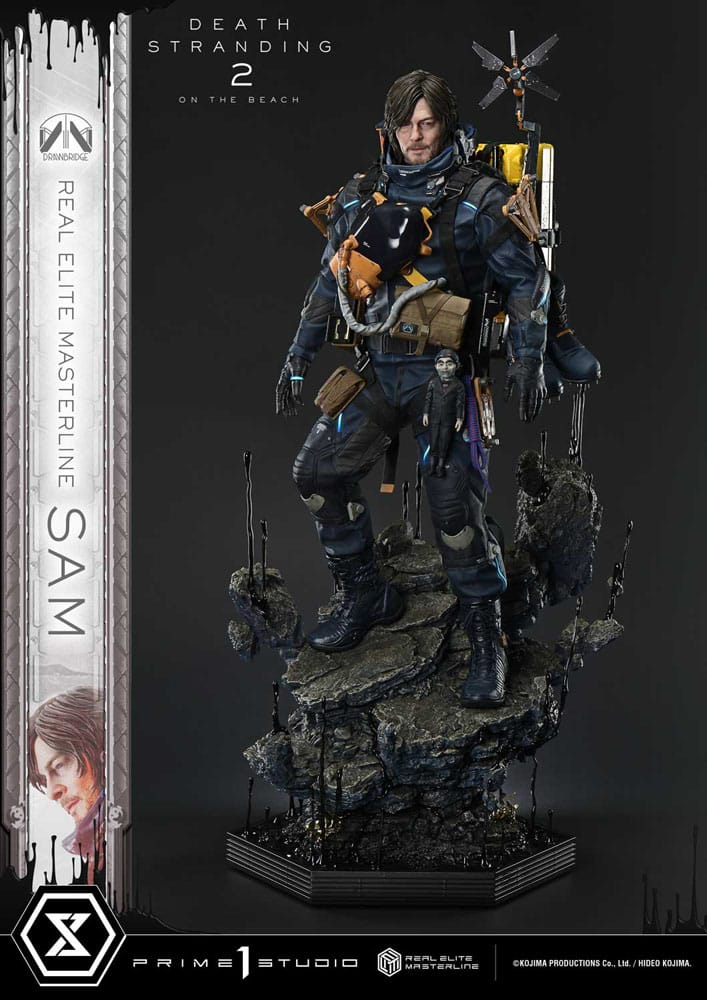 Death Stranding 2: On the Beach Real Elite Masterline Series Statue 1/3 Sam Deluxe Bonus Version 83 cm