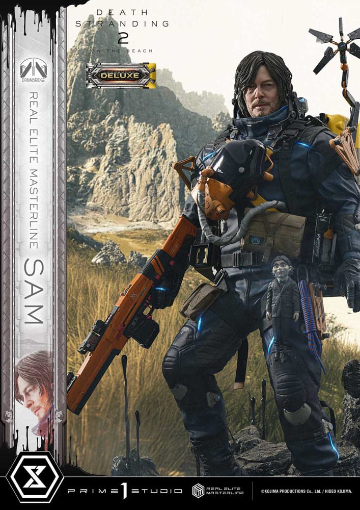 Death Stranding 2: On the Beach Real Elite Masterline Series Statue 1/3 Sam Deluxe Bonus Version 83 cm