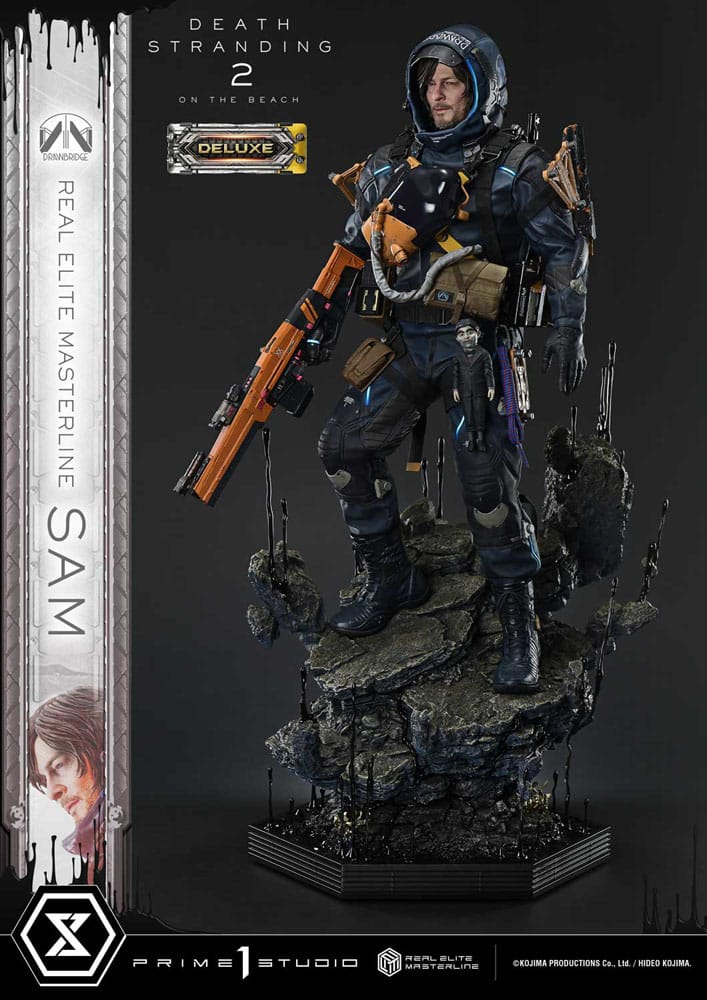 Death Stranding 2: On the Beach Real Elite Masterline Series Statue 1/3 Sam Deluxe Bonus Version 83 cm