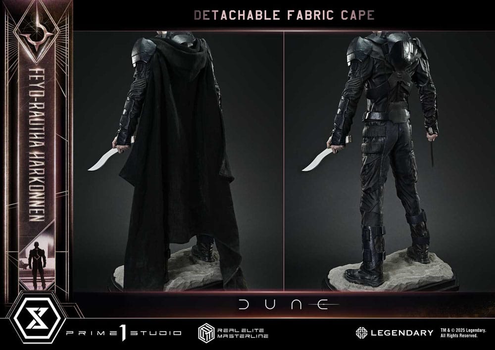 Dune: Part Two Real Elite Masterline Series Statue 1/3 Feyd-Rautha Harkonnen Ultimate Version 83 cm