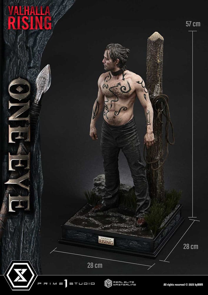 Valhalla Rising Real Elite Masterline Series Statue 1/4 One Eye Ultimate Bonus Version 57 cm
