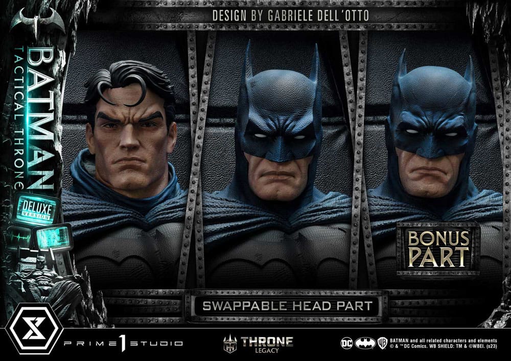 DC Comics - Throne Legacy Collection Statue 1/3 - Batman Tactical Throne Deluxe Bonus Version