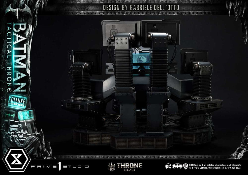 DC Comics - Throne Legacy Collection Statue 1/3 - Batman Tactical Throne Deluxe Bonus Version