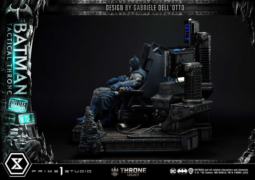 DC Comics - Throne Legacy Collection Statue 1/3 - Batman Tactical Throne Deluxe Bonus Version
