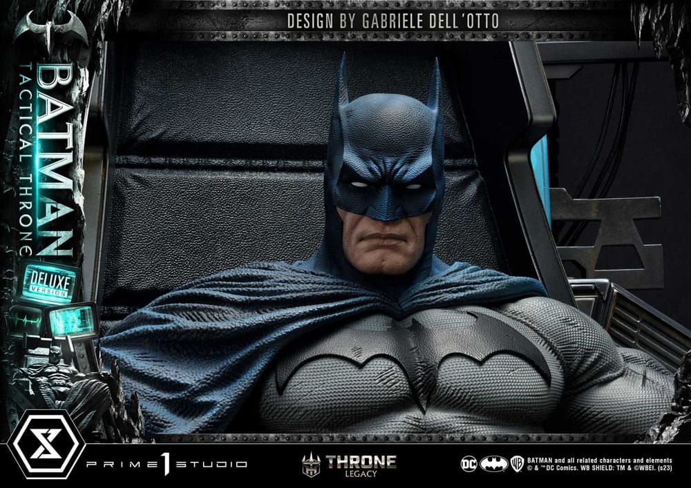 DC Comics - Throne Legacy Collection Statue 1/3 - Batman Tactical Throne Deluxe Bonus Version