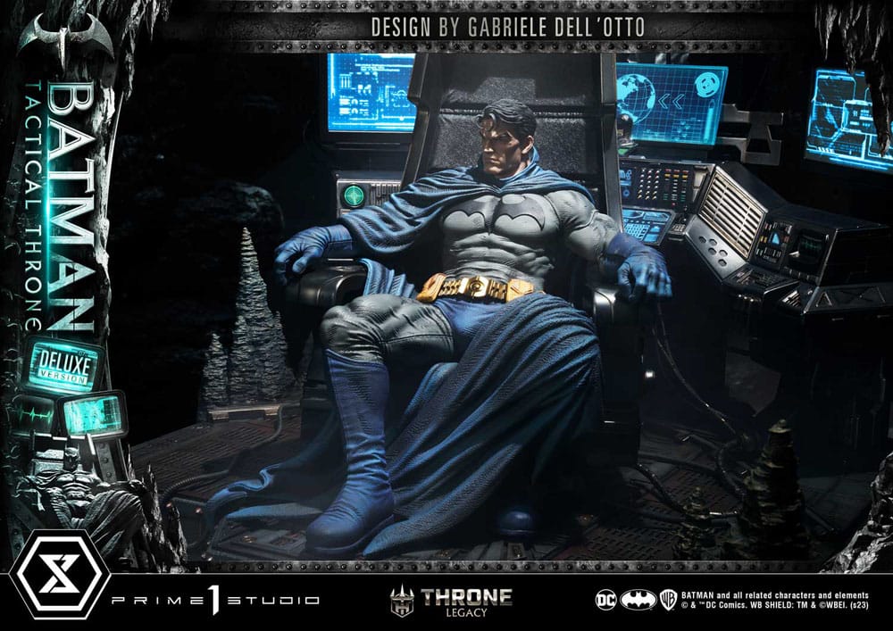 DC Comics - Throne Legacy Collection Statue 1/3 - Batman Tactical Throne Deluxe Bonus Version