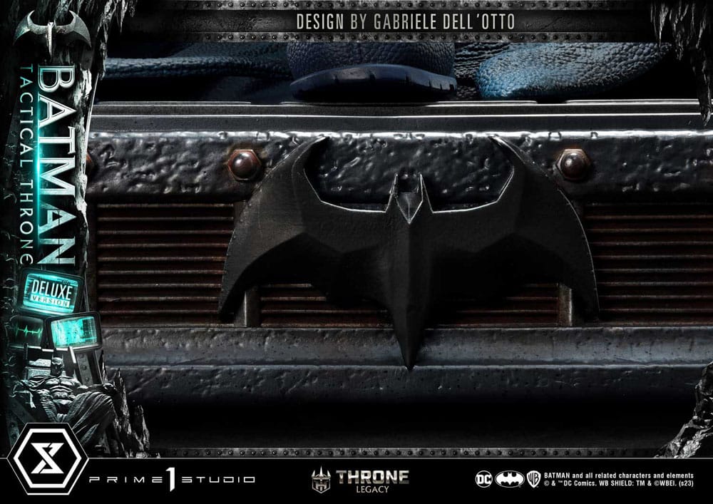 DC Comics - Throne Legacy Collection Statue 1/3 - Batman Tactical Throne Deluxe Bonus Version