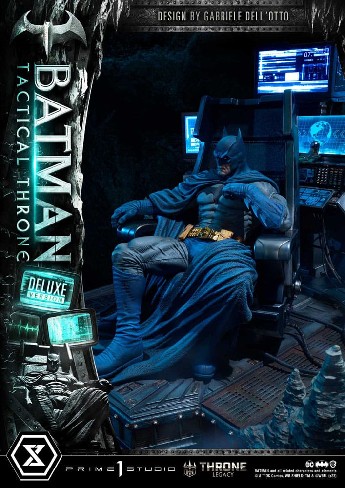 DC Comics - Throne Legacy Collection Statue 1/3 - Batman Tactical Throne Deluxe Bonus Version