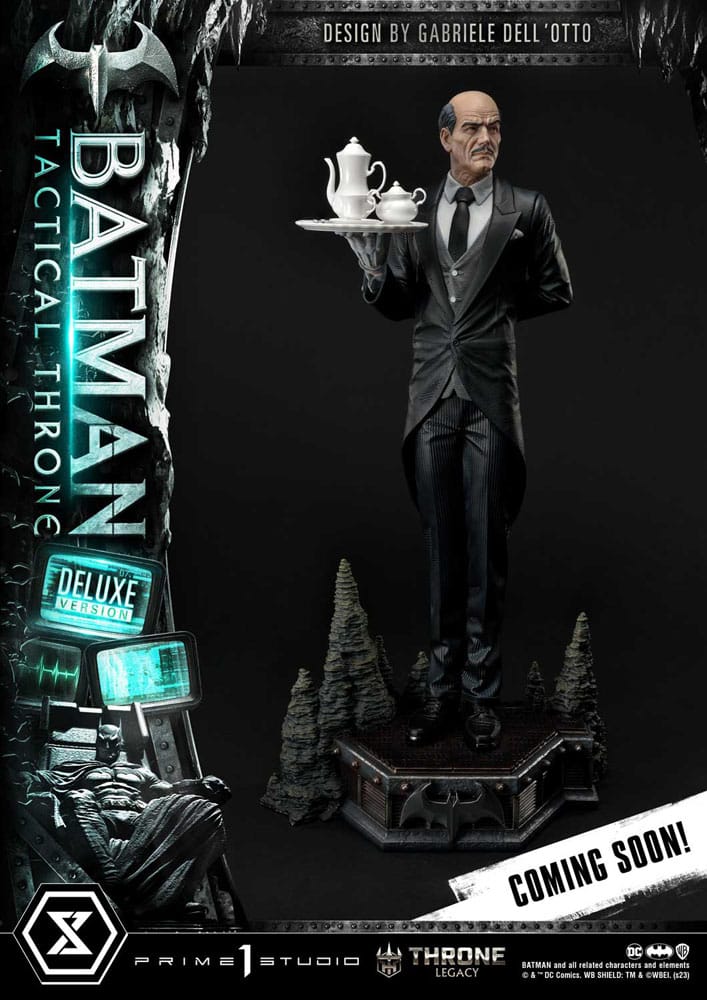 DC Comics - Throne Legacy Collection Statue 1/3 - Batman Tactical Throne Deluxe Bonus Version