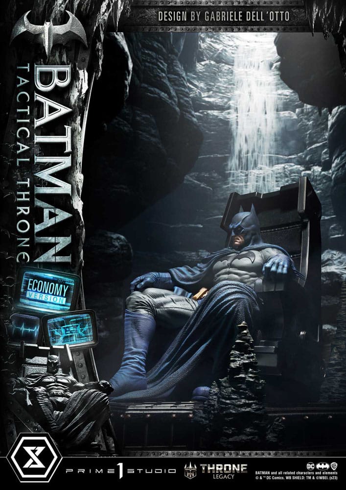 DC Comics - Throne Legacy Collection Statue 1/3 - Batman Tactical Throne Economy Version