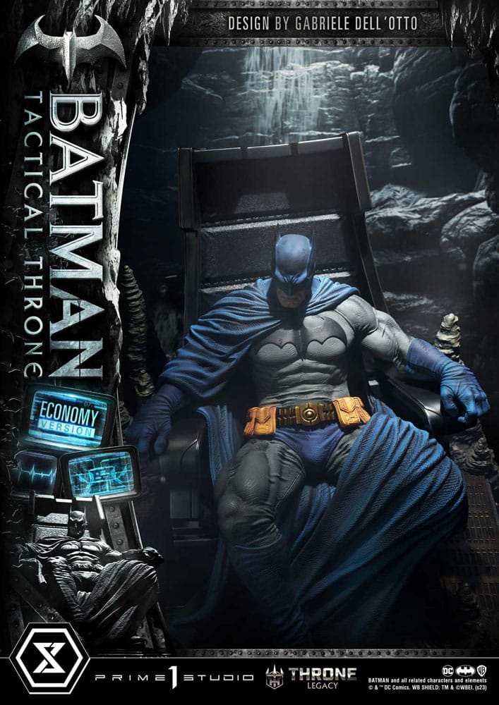 DC Comics - Throne Legacy Collection Statue 1/3 - Batman Tactical Throne Economy Version