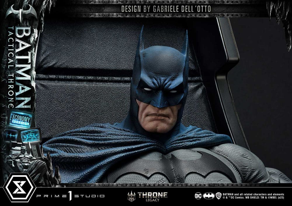 DC Comics - Throne Legacy Collection Statue 1/3 - Batman Tactical Throne Economy Version