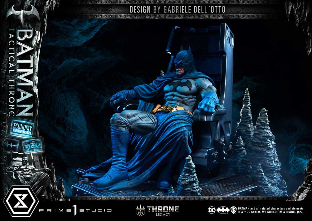DC Comics - Throne Legacy Collection Statue 1/3 - Batman Tactical Throne Economy Version